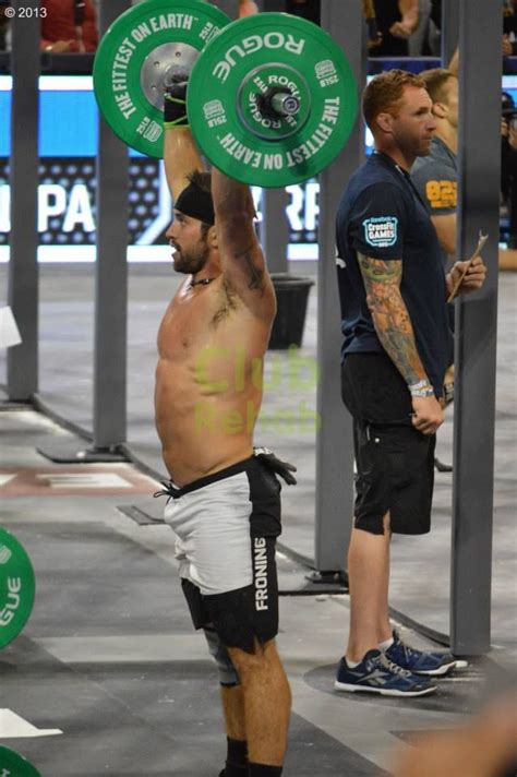 Rich Froning At The Beginning Of The Legless Event At The 2013 Reebok