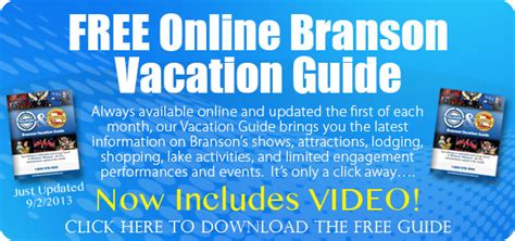 New Branson Videos And Special Event Alerts September 2013