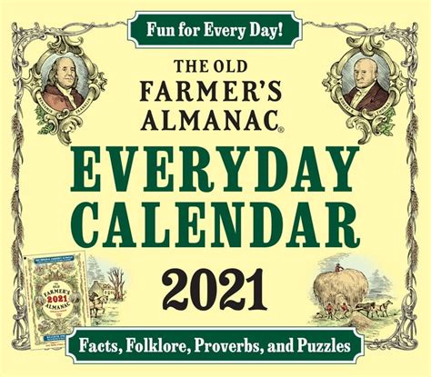The 2021 Old Farmers Almanac Everday Calendar