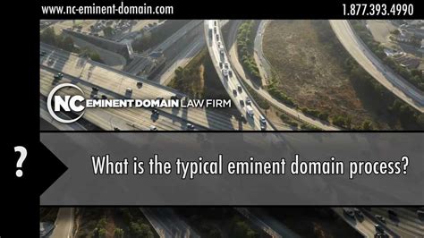 What Is The Typical Eminent Domain Process Youtube