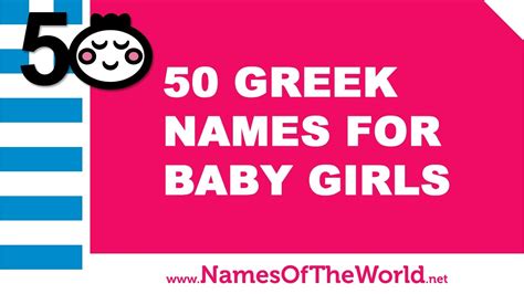 50 Greek Names For Baby Girl The Best Baby Names