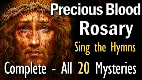 20 Decades Holy Rosary Of The Precious Blood Of Jesus Christ All