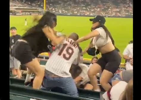 All Female Brawl Breaks Out In Stands During Cardinals White Sox Game