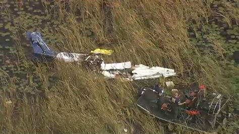 2 Men Killed After Small Plane Crashes In The Everglades Near Broward