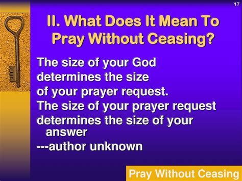 Pray Without Ceasing Lesson 1 Lesson 1 Ppt Download