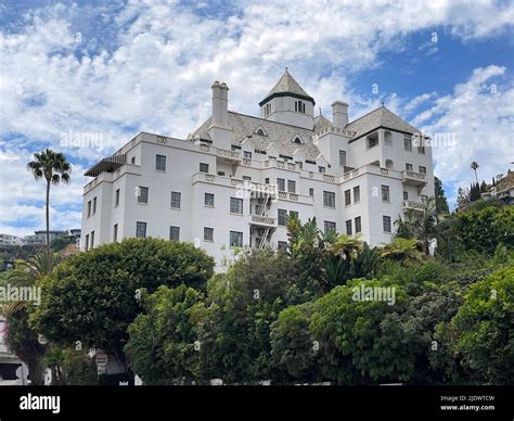 Chateau Marmont Hotel Sunset Strip West Hollywood Los Angeles Stock Photo Alamy