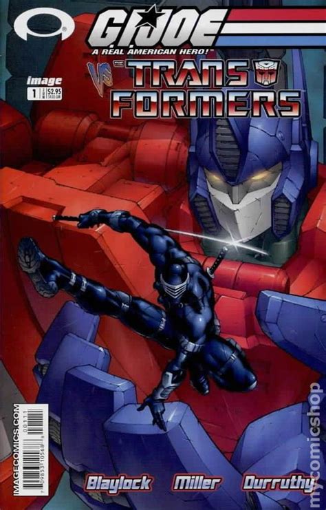 Gi Joe Vs Transformers 2003 1st Series Comic Books