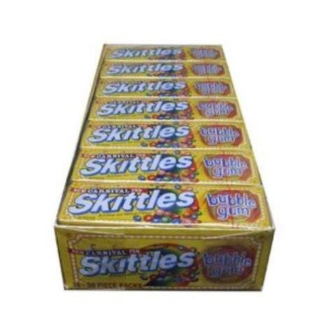 Im Learning All About Skittles Bubble Gum Carnival Fun Flavor 14 Packs