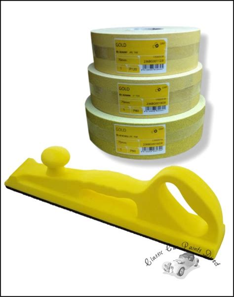 Fast Mover Rigid Block Sanding Kit With 15m Of Mirka Gold