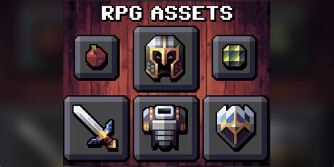 Rpg Game Assets By Kronbits