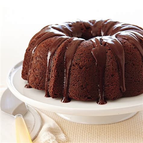 Spoon batter into prepared baking dish, spread evenly. Chocolate Chocolate-Chip Cake Recipe | MyRecipes