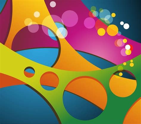 Abstract Colored Vector Background Free Vector Graphics All Free