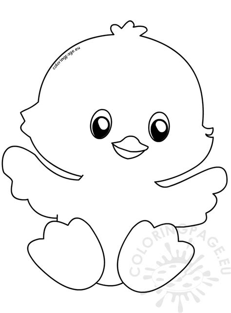 Free Printable Baby Chick Templates
