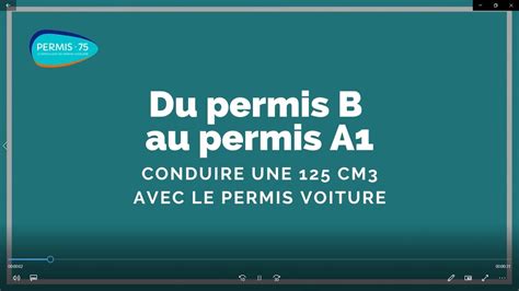 Du Permis B Au Permis A1 Formation De 7h Youtube