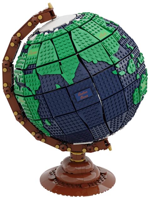 Lego Ideas Project Earth Globe Ontvangt 10000 Stemmen