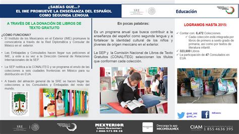 Infografias Sobre El IME Instituto De Los Mexicanos En El Exterior Gobierno Gob Mx