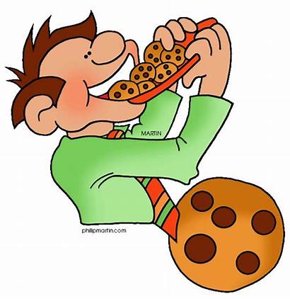 Cookies Cookie Clipart Clip Chocolate Chip Eating
