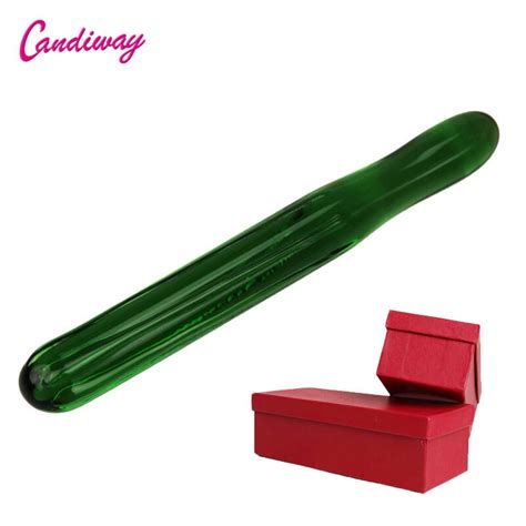 Buy Candiway Vegetables Glass Dildo Anal Plug Vagina