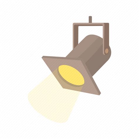 Cartoon Equipment Light Movie Scene Spotlight Theatre Icon Download On Iconfinder