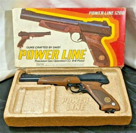 Vintage Daisy Powerline 1200 BB Pistol Safety Co2 Kit For Sale Online