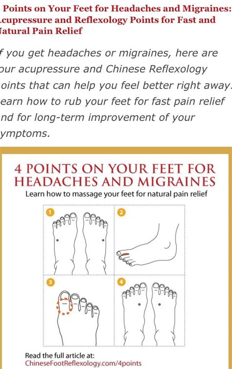 Foot Massage Headache Headache