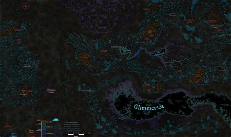 Oc Map Of The Underdark Faerun Dnd 5e Under Cormyr Made With