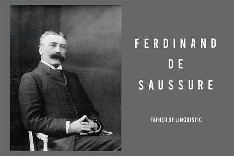 Mengenal Teori Linguistik Ferdinand De Saussure Bahasa Mijil Id
