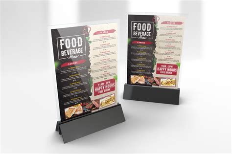 Carta menú para bares y restaurantes diseños bonitos y baratos