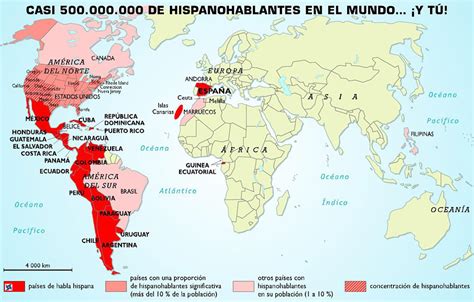 Mapa De Los Paises Hispanohablantes Communauté Mcms™ Dec 2023