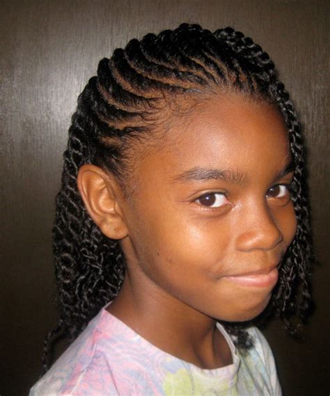Knotted zig zag kids hairstyle for kids. Favorite Kids Hairstyles of 2012 | when BEAUTE calls