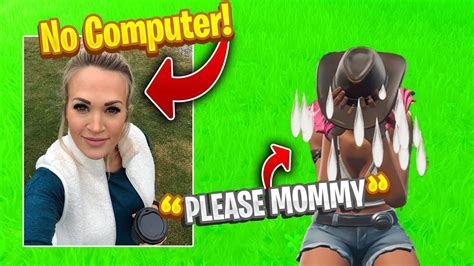 I Pretended I Was His Mom In Fortnite Youtube