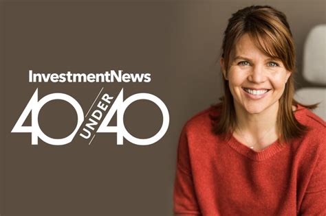 Tanya Nichols Receives Investment News 40 Under 40 Award