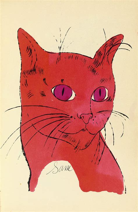 Andy Warhol Cats At Christies September 17th Fad Magazine