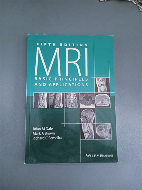 Mri Basic Principles And Applications Hobbies And Toys Books
