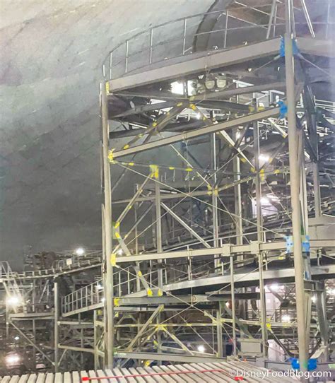 Photos And Video See Space Mountain With The Lights On In Disney World