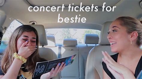 Surprising My Best Friend With Concert Tickets To Her Favorite Band