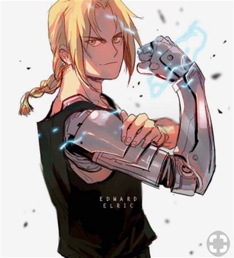 Edward Elric Fullmetal Alchemist Brotherhood Superhero Art Cartoon