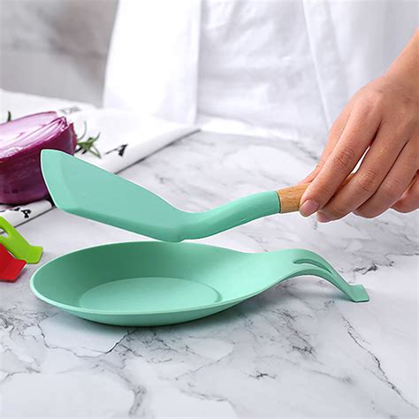 Yesbay Spoon Rest Heat Resistant Modern Mini Food Grade Silicone