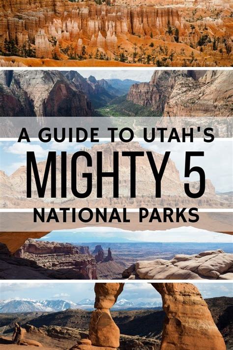 The Mighty 5 A Guide To Utahs Top National Parks