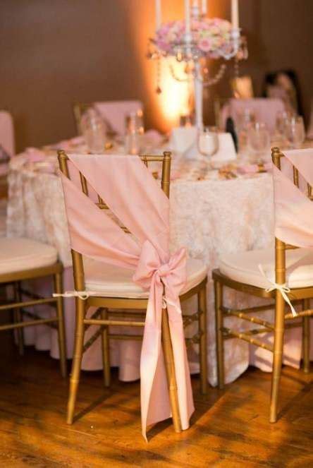 53 Ideas For Wedding Decorations Blush Chair Covers Свадебные стулья