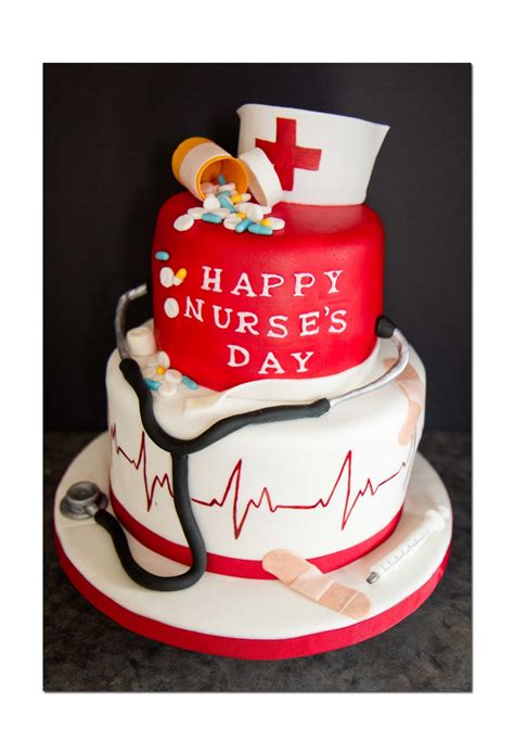 The dedication you show towards your job is marvellous and praiseworthy. Happy Nurse's Day Cake - CakeCentral.com