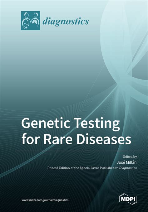 Genetic Testing For Rare Diseases Mdpi Books