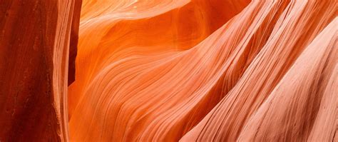 Download Wallpaper 2560x1080 Canyon Rock Bends Brown Nature Dual