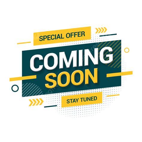 Special Offer Coming Soon Banner Coming Soon Special Sale Geometric