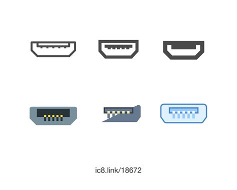 Micro Usb Logos