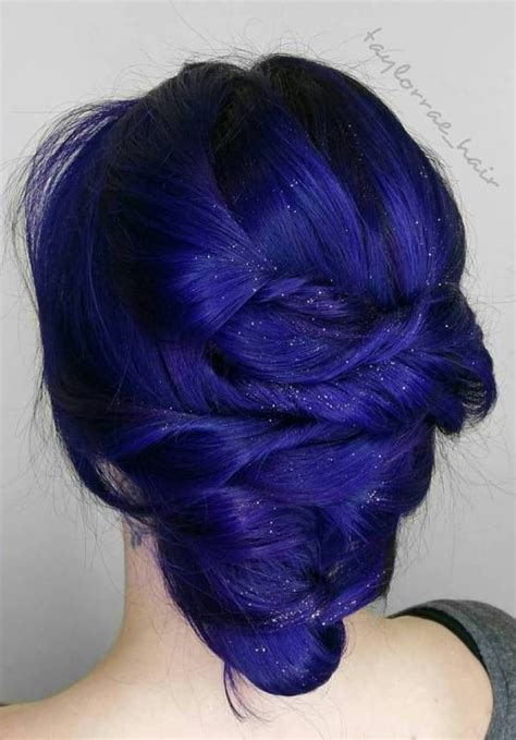 20 Dark Blue Hairstyles That Will Brighten Up Your Look Hair Styles