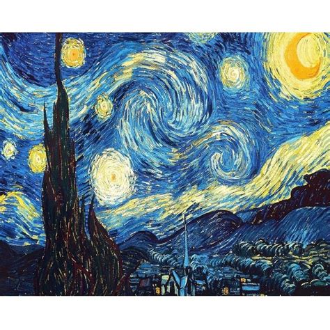 Van Gogh Starry Night 5d Diy Paint By Diamond Kit Starry Night Van