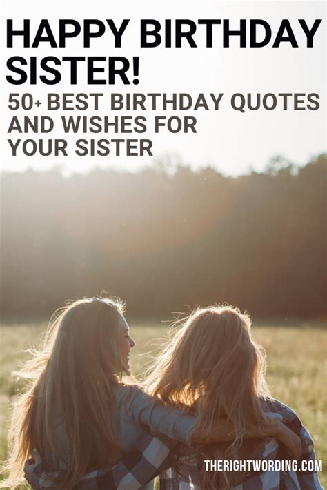Happy Birthday Sister 50 Best Messages And Quotes Your Sis Will Love