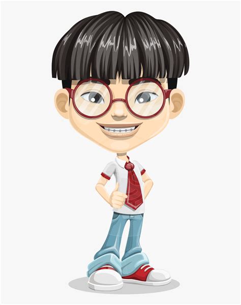 Asia Vector Cartoon Chinese Boy Cartoon Characters Free Transparent