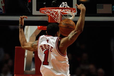 Chicago Bulls Top 10 Dunks Of Derrick Roses Career News Scores
